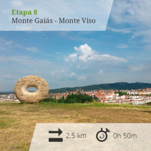 Etapa 8 Monte Gaiás - Monte Viso